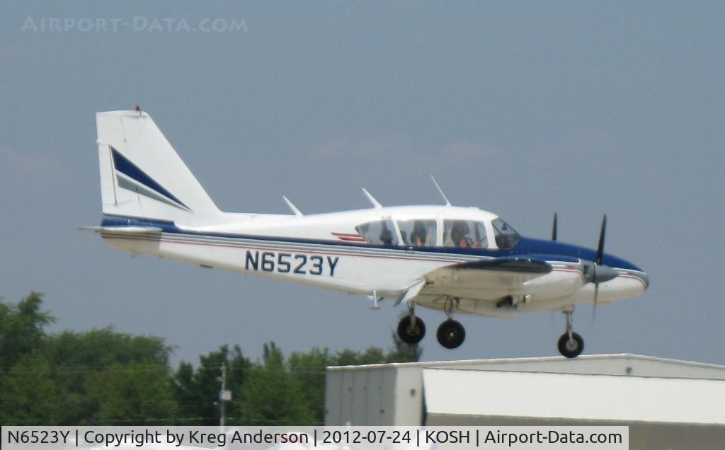 N6523Y, 1967 Piper PA-23-250 C/N 27-3814, EAA AirVenture 2012