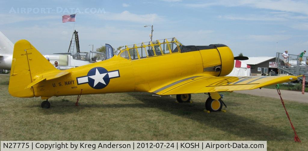 N27775, 1943 North American SNJ-4 Texan C/N 88-13391, EAA AirVenture 2012