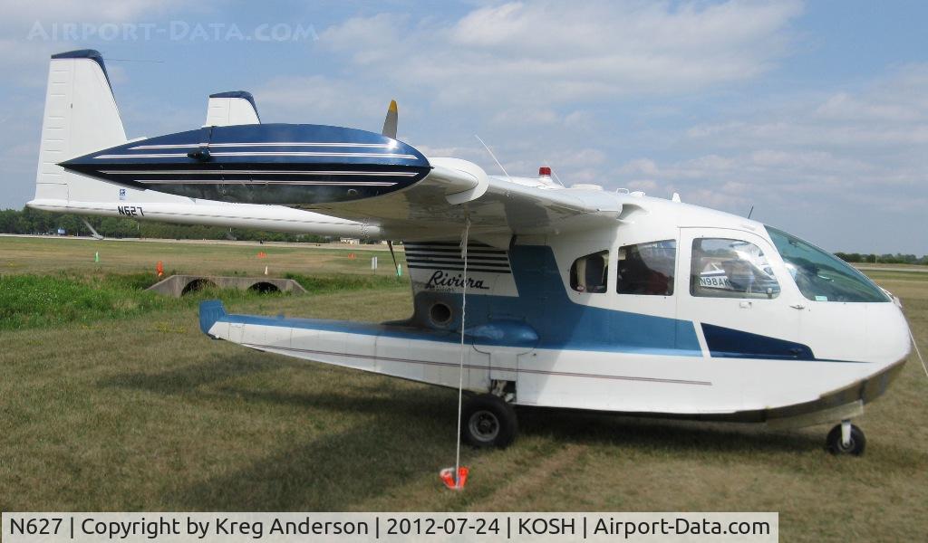 N627, 1962 Nardi FN.333 Riviera C/N 002, EAA AirVenture 2012