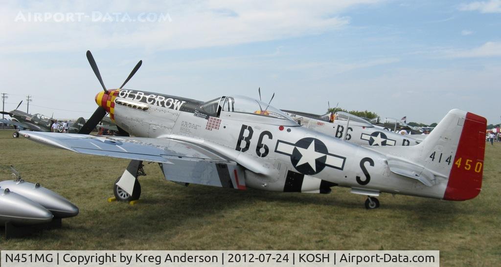 N451MG, 1944 North American P-51D Mustang C/N 44-74774, EAA AirVenture 2012