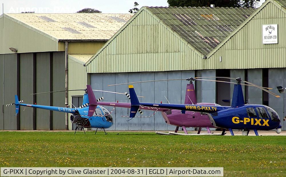 G-PIXX, 2004 Robinson R44 Raven II C/N 10263, Originally owned to, and currently with, Flying TV Ltd since May 2004.