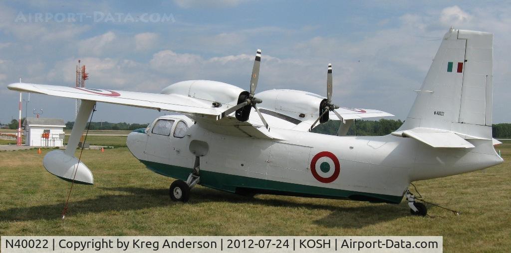 N40022, 1956 Piaggio P.136-L1 C/N 200, EAA AirVenture 2012