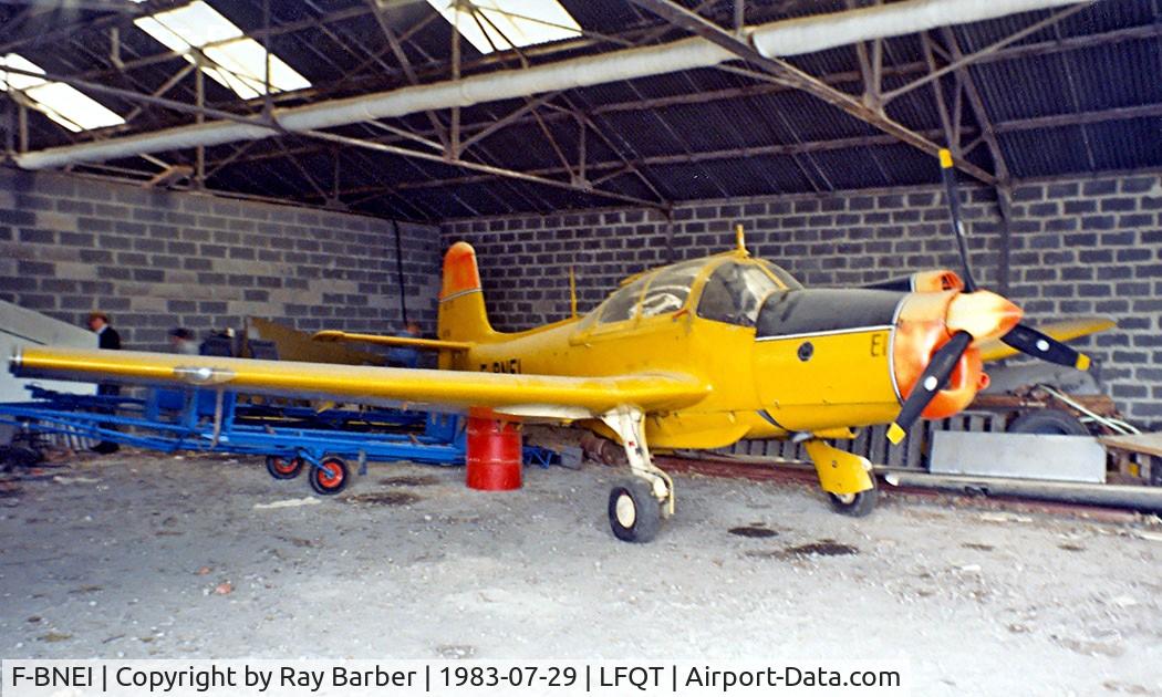 F-BNEI, Morane-Saulnier MS-733 Alcyon C/N 154, Morane-Saulnier MS.733 Alcyon [154] Merville - Calonne~F 29/07/1983. Image taken from a slide.