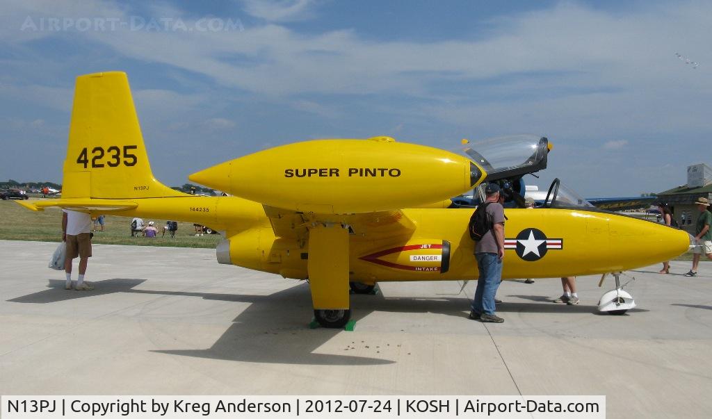 N13PJ, Temco TT-1 Super Pinto C/N TE-13  BuNo.144235, EAA AirVenture 2012