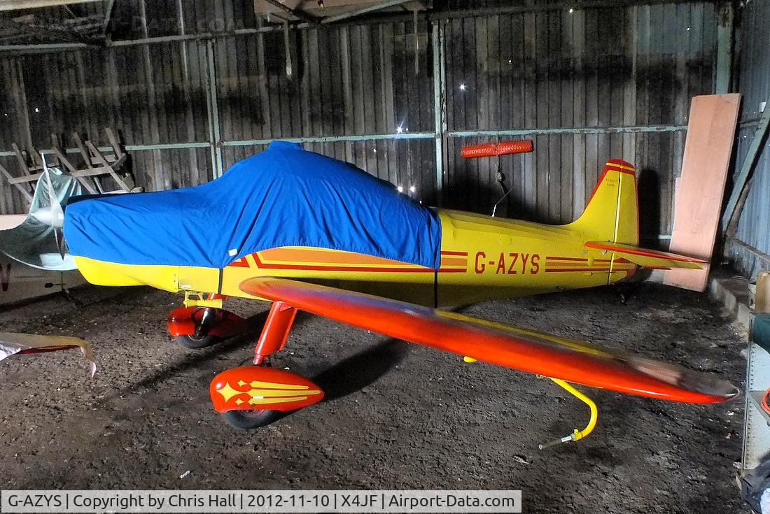 G-AZYS, 1961 Scintex CP-301C-1 Emeraude C/N 568, at Jericho Farm Airfield, Nottinghamshire