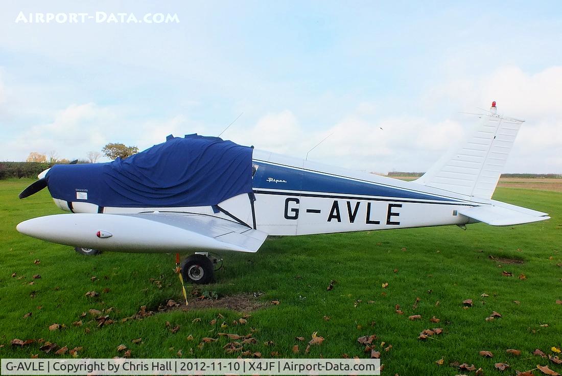 G-AVLE, 1967 Piper PA-28-140 Cherokee C/N 28-23223, at Jericho Farm Airfield, Nottinghamshire