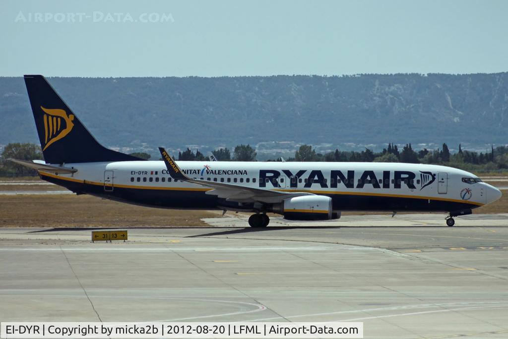 EI-DYR, 2008 Boeing 737-8AS C/N 37513, Taxiing
