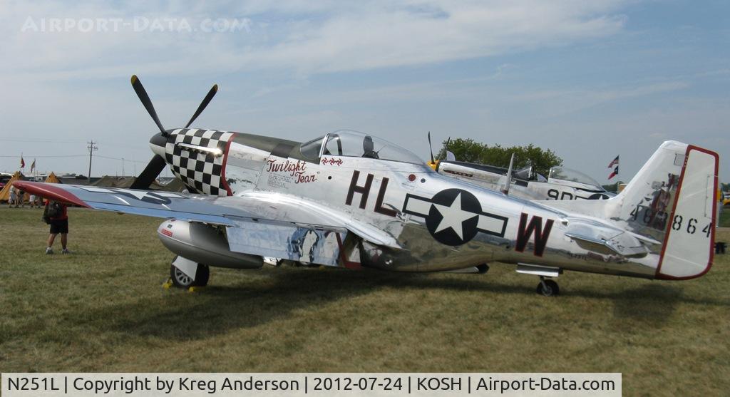 N251L, 1960 North American P-51D Mustang C/N 122-31590 (44-63864), EAA AirVenture 2012