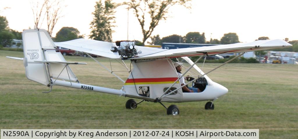 N2590A, Quicksilver GT400 C/N 1406, EAA AirVenture 2012