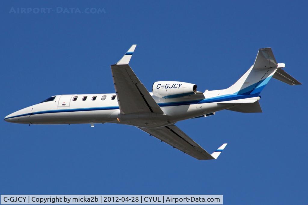 C-GJCY, 2004 Learjet 45 C/N 239, In flight