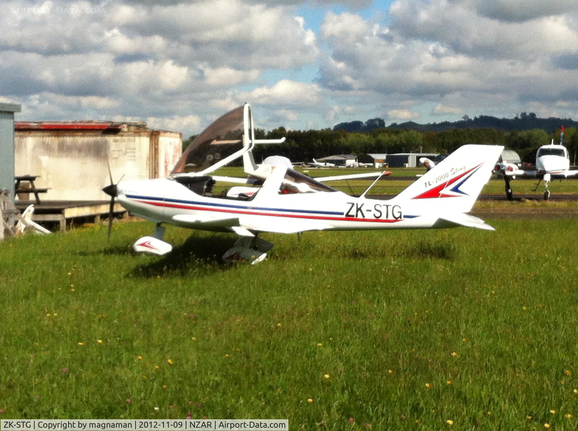 ZK-STG, TL Ultralight TL-2000 Sting C/N 03ST39, A bit bright but nice to see.