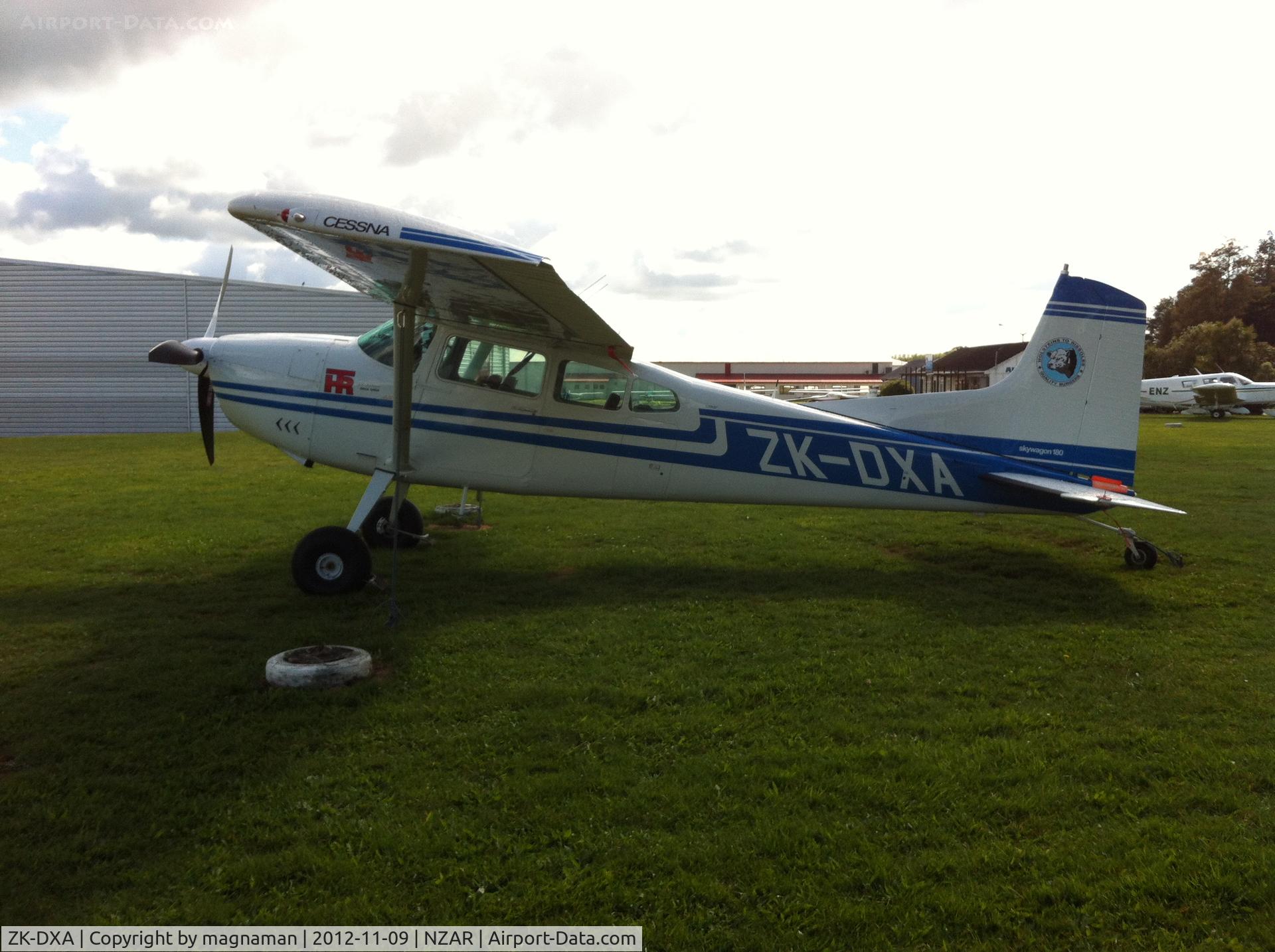 ZK-DXA, Cessna 180J C/N 18052516, Another C180 - loads based at Ardmore