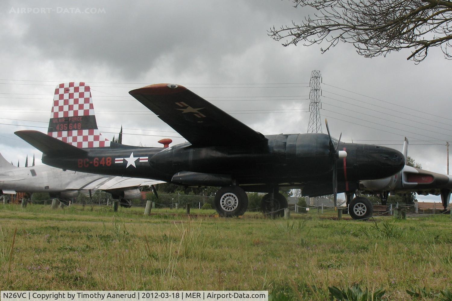 N26VC, 1941 Douglas A-26B Invader C/N 7185, Douglas B-26B, c/n: 4139472