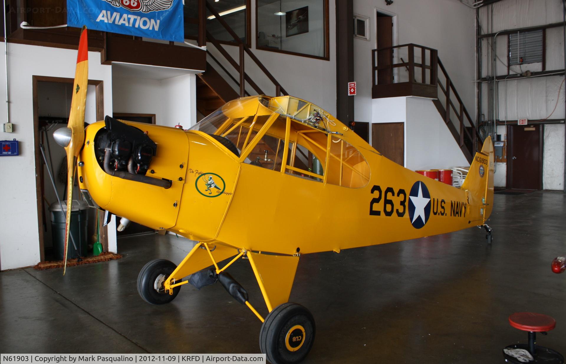 N61903, 1942 Piper J3C-65 Cub Cub C/N 8263, Piper NE-1