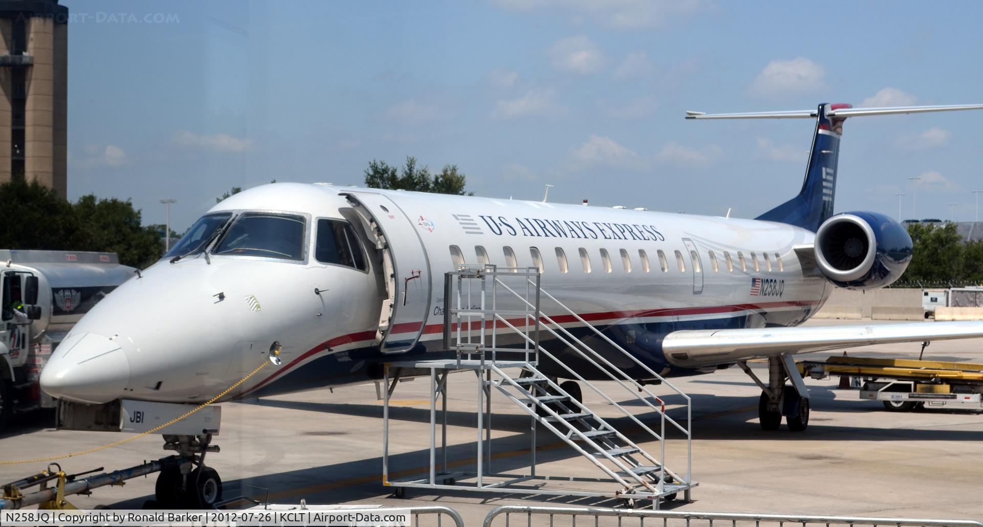 N258JQ, 2003 Embraer ERJ-145LR (EMB-145LR) C/N 145768, CLT, NC