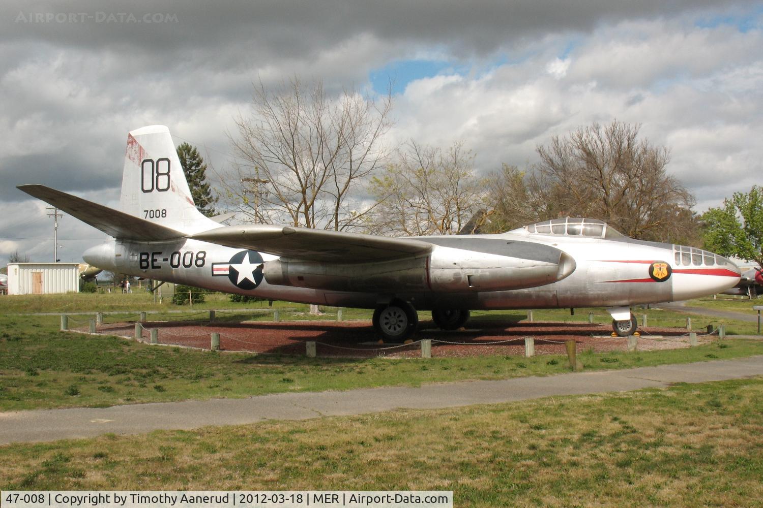 47-008, North American B-45A Tornado C/N 147-43408, North American B-45A Tornado, c/n: 147-43408