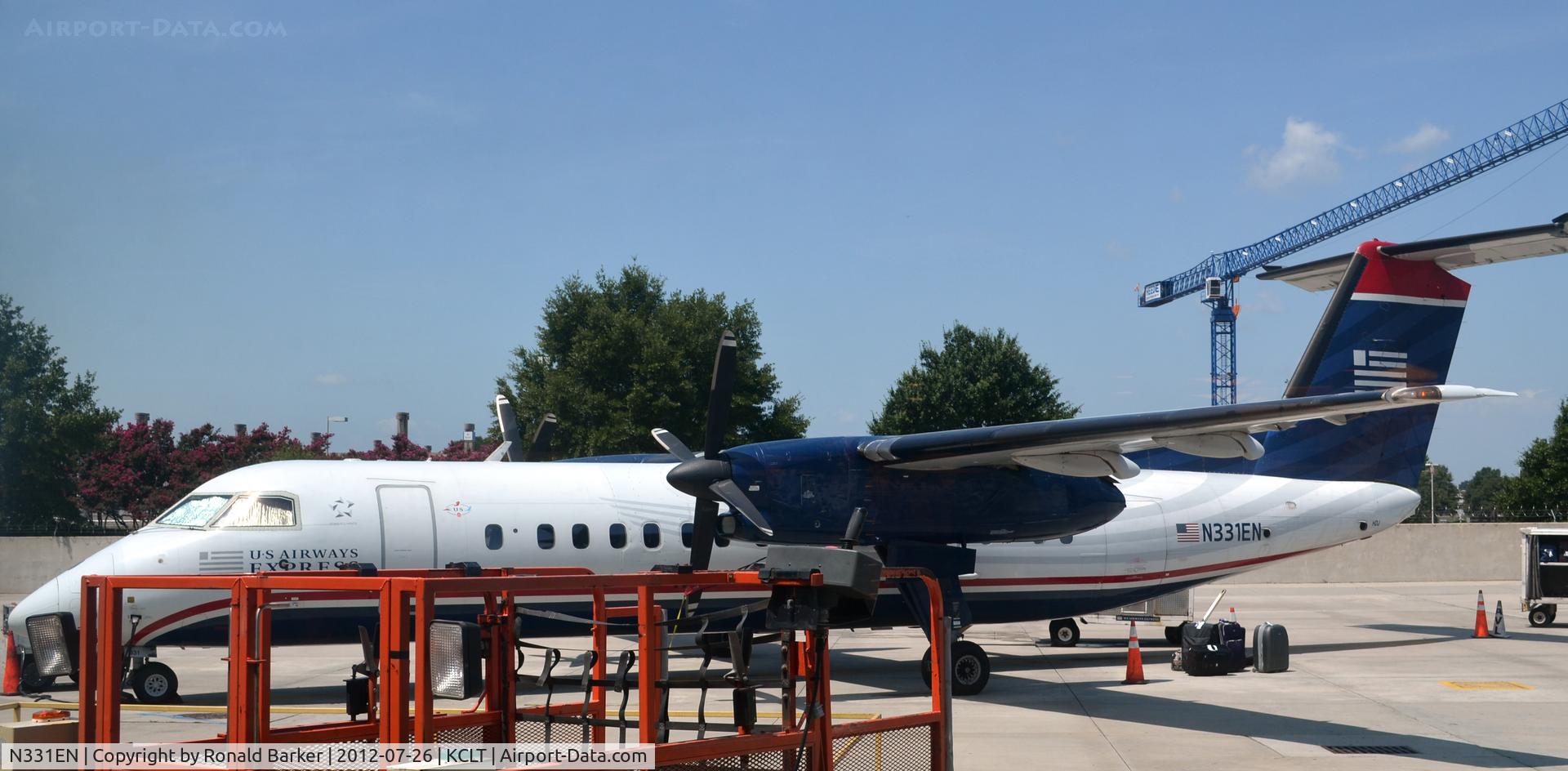 N331EN, 1991 De Havilland Canada DHC-8-311 Dash 8 C/N 279, CLT, NC