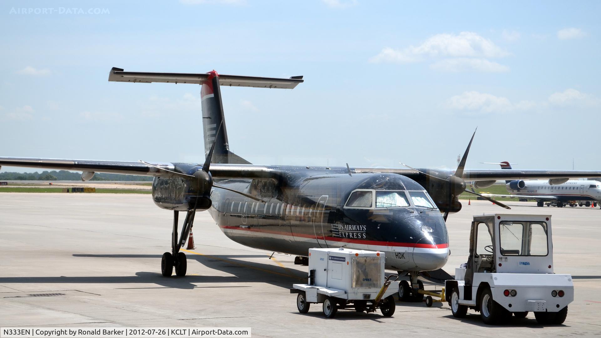 N333EN, 1990 De Havilland Canada DHC-8-311 Dash 8 C/N 221, CLT, NC