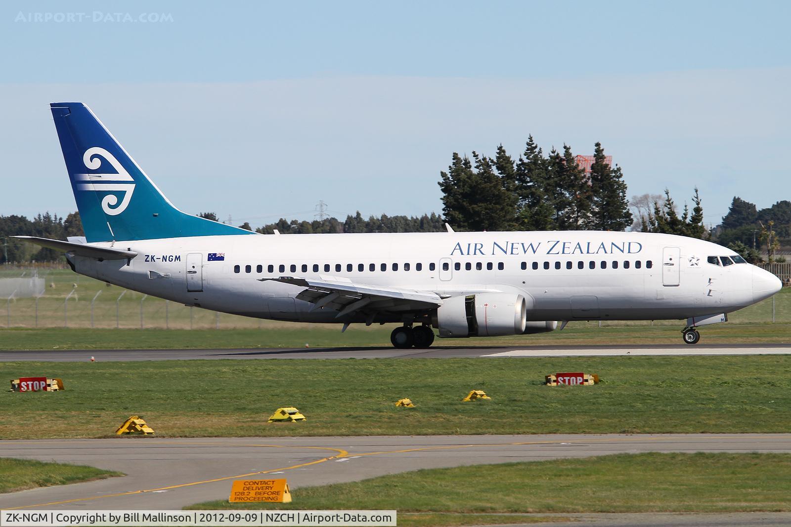ZK-NGM, 1995 Boeing 737-3K2 C/N 28085, In on 29