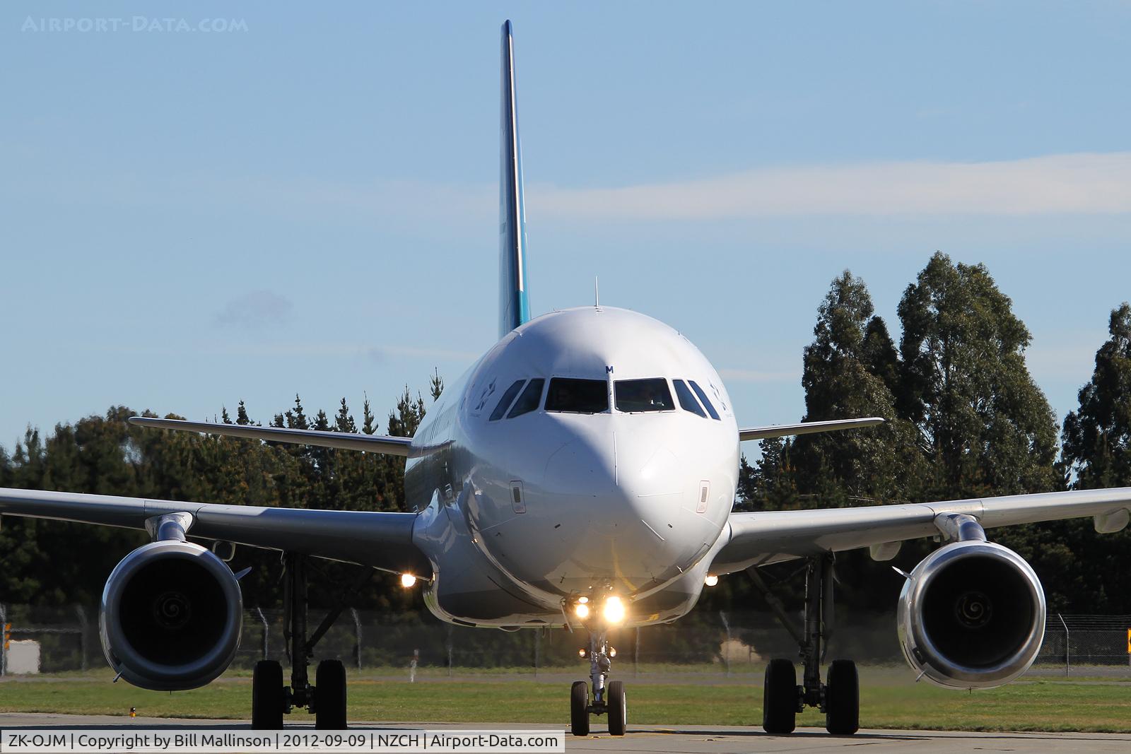 ZK-OJM, 2005 Airbus A320-232 C/N 2533, in from 29