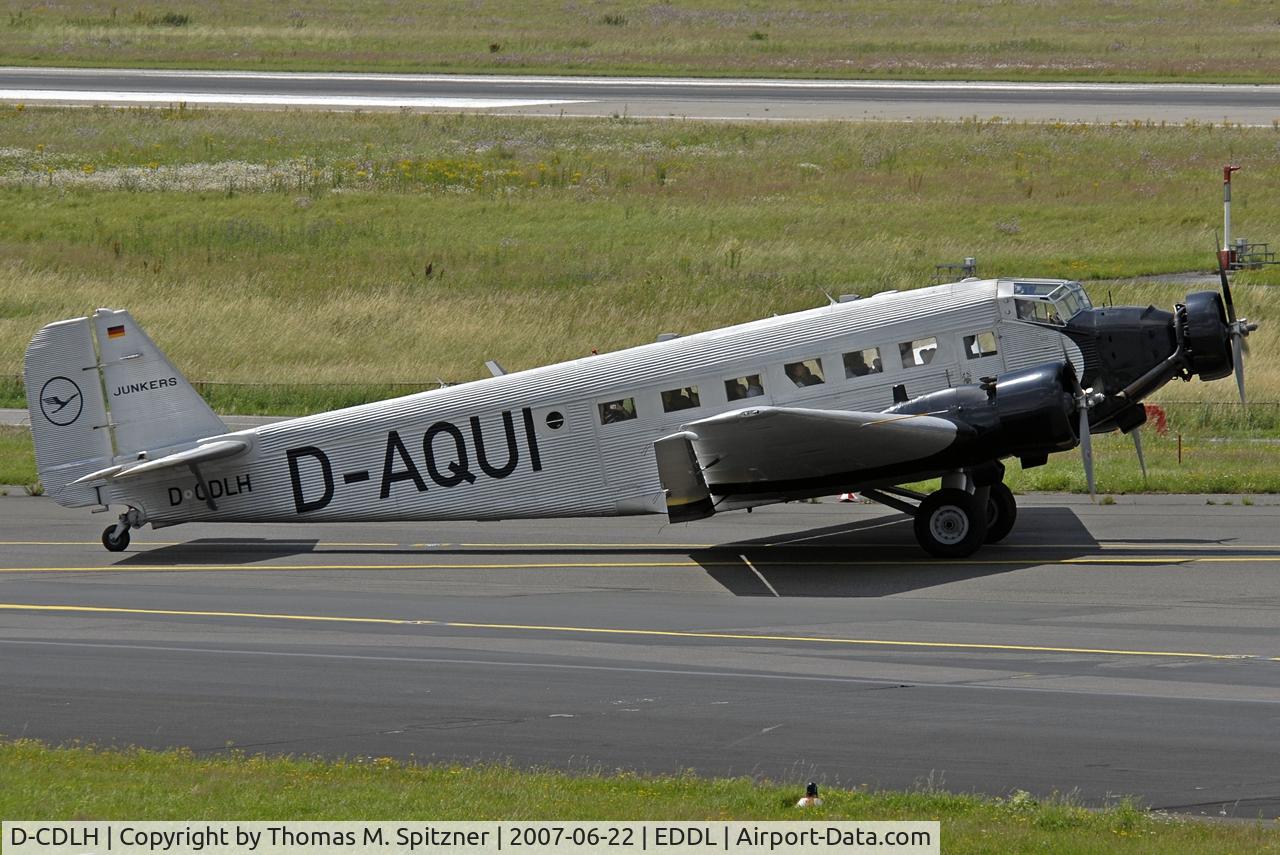 D-CDLH, 1936 Junkers Ju-52/3m C/N 130714, Lufthansa Berlin Stiftung D-CDLH