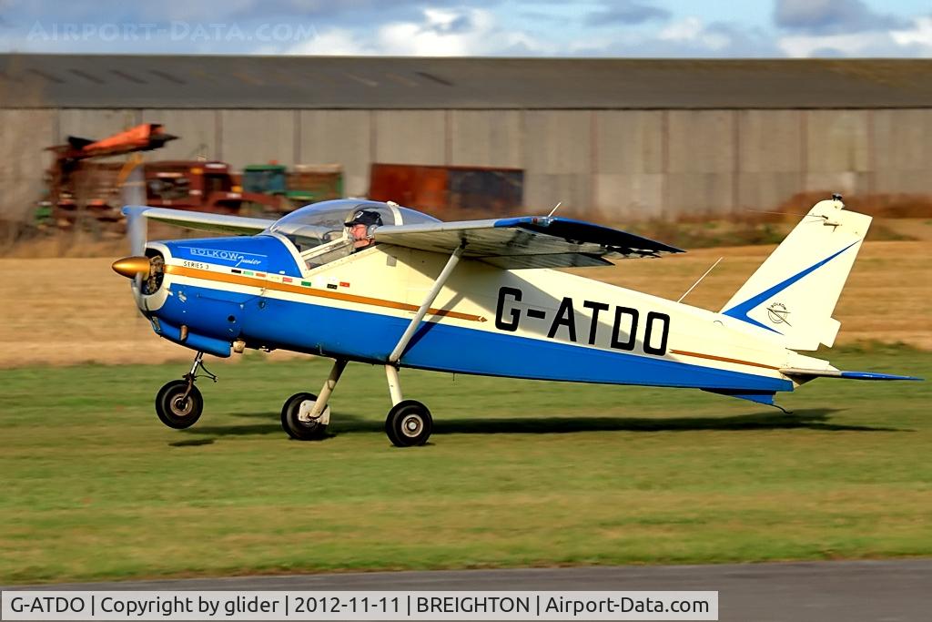 G-ATDO, 1965 Bolkow Bo-208C Junior C/N 576, Rotation