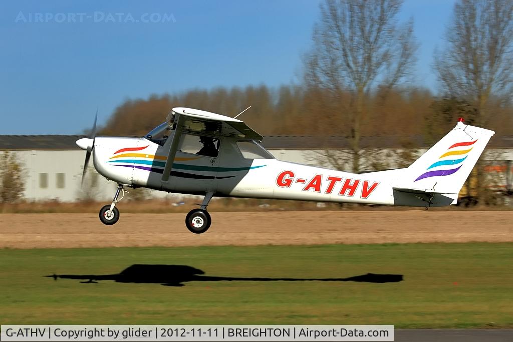 G-ATHV, 1966 Cessna 150F C/N 150-62019, Departure