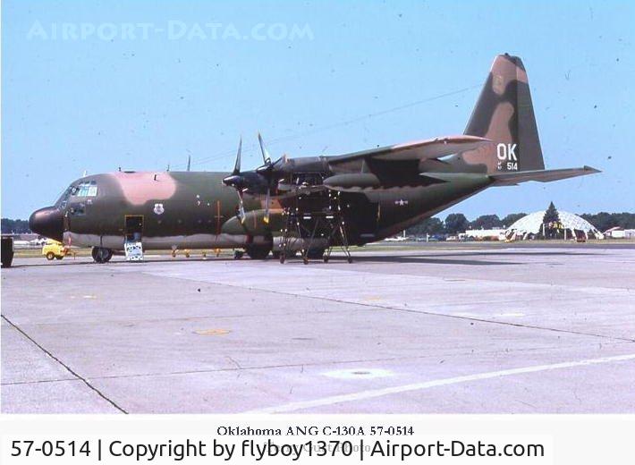 57-0514, 1957 Lockheed C-130A Hercules C/N 182-3221, see Caption
