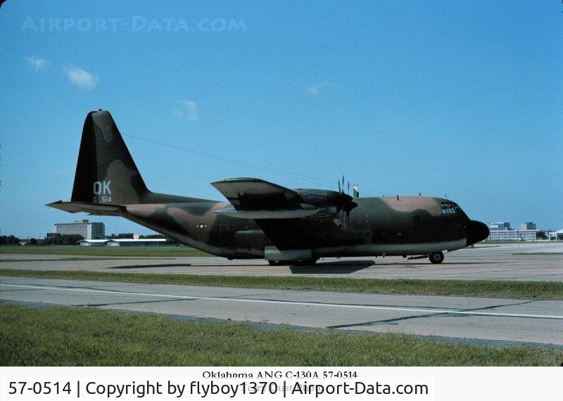 57-0514, 1957 Lockheed C-130A Hercules C/N 182-3221, See Caption