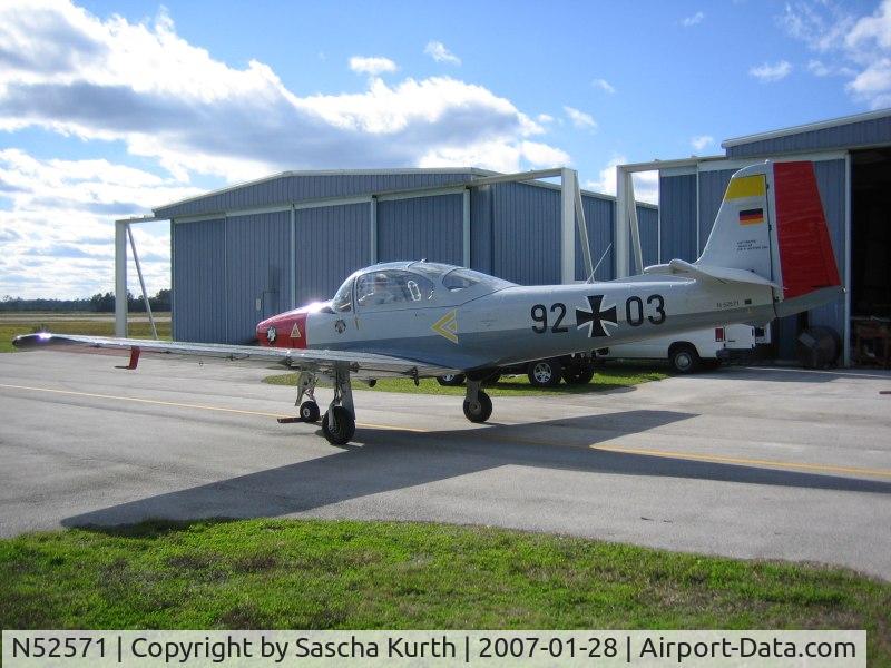 N52571, 1957 Piaggio P-149D C/N 296, Test Run