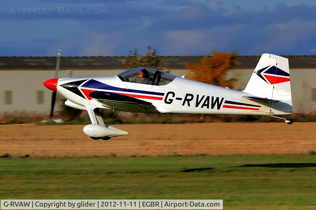 G-RVAW, 2000 Vans RV-6 C/N PFA 181-13234, Nice livery