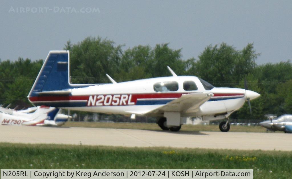 N205RL, Mooney M20J 201 C/N 24-3022, EAA AirVenture 2012