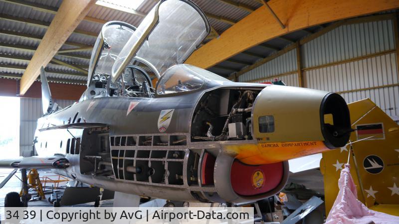 34 39, Fiat G-91T/3 C/N 49, Restoration