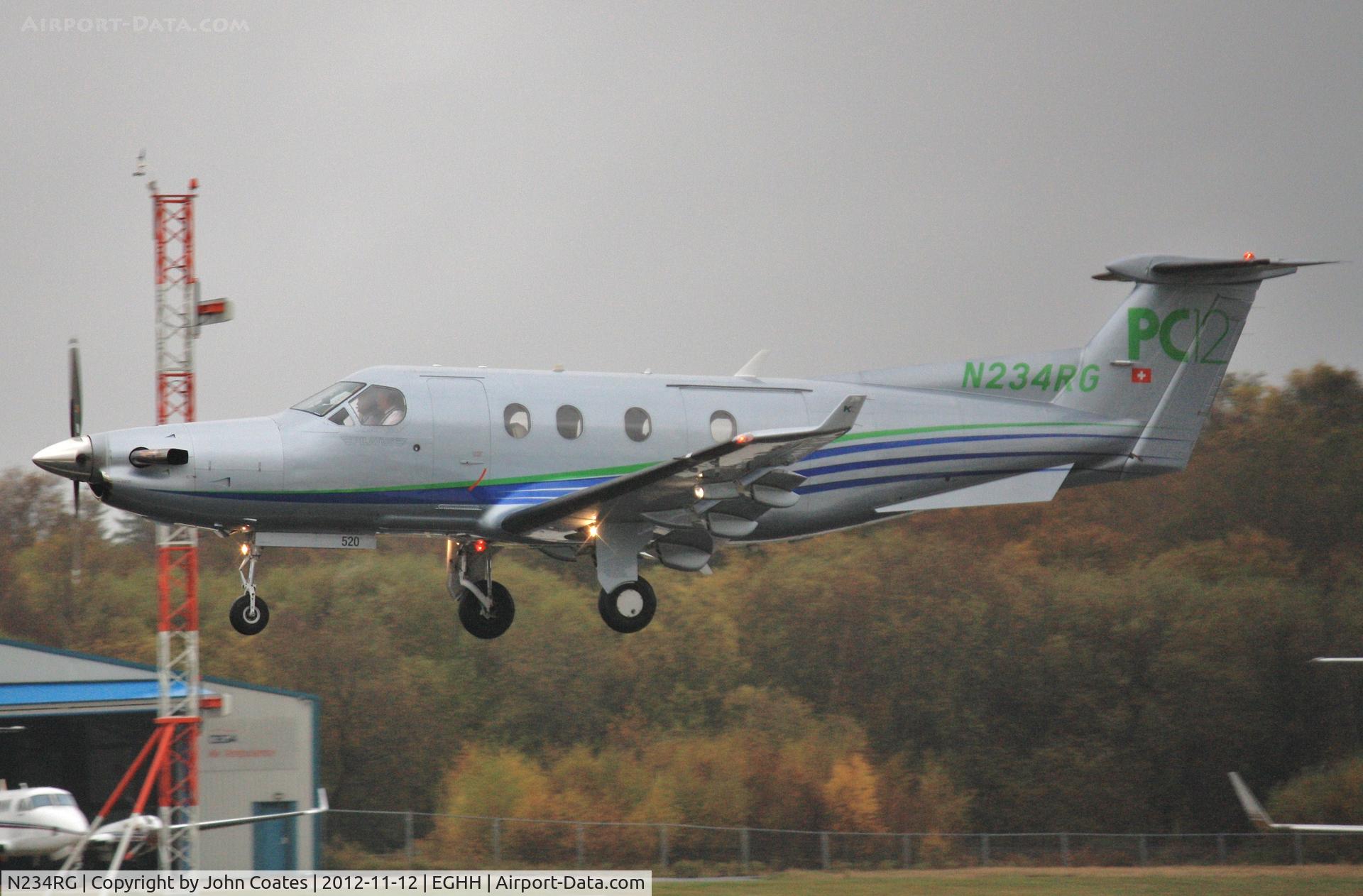 N234RG, 2003 Pilatus PC-12/45 C/N 520, Regular visitor to Pilatus Centre