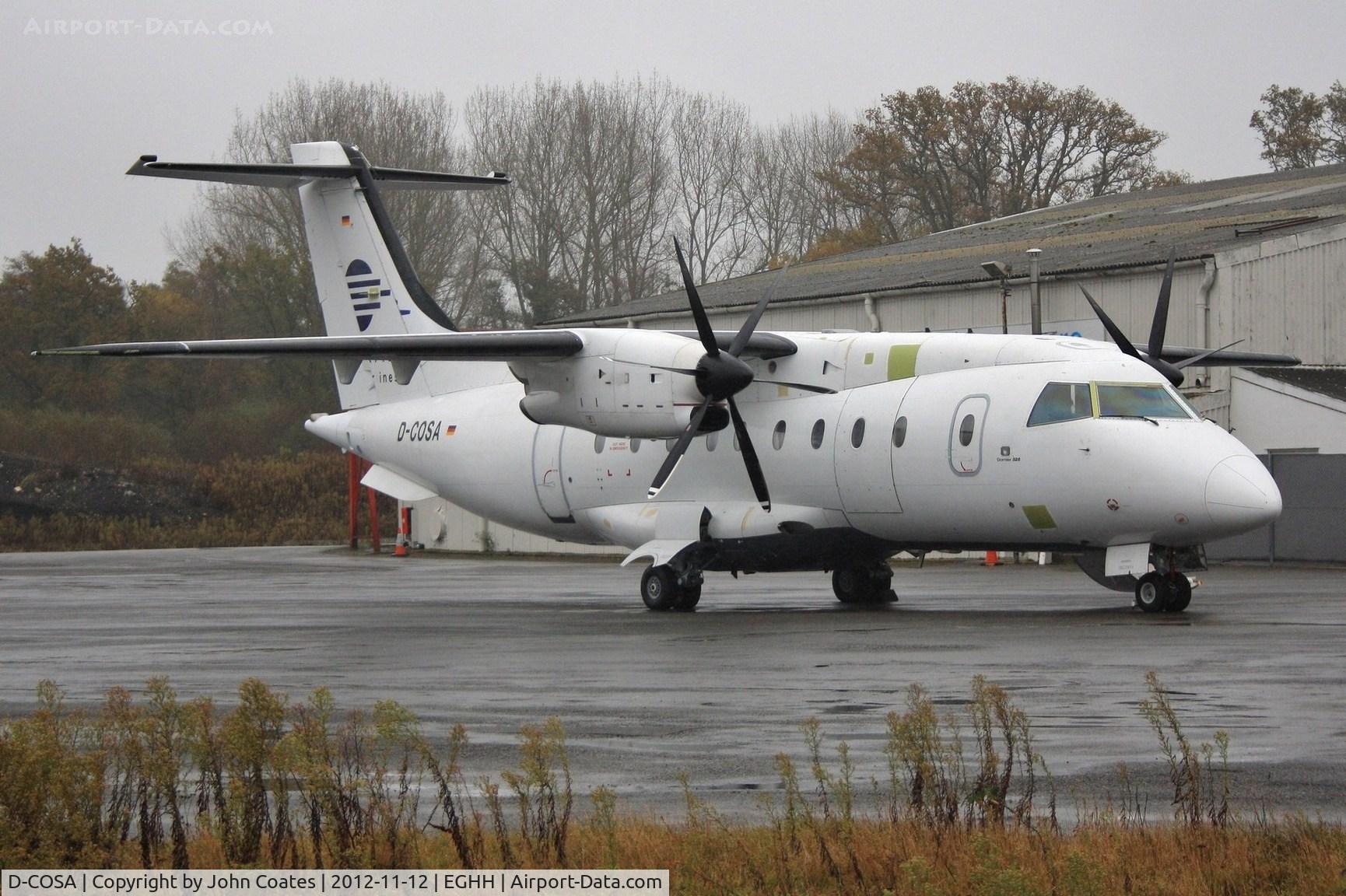 D-COSA, 1997 Dornier 328-110 C/N 3085, Latest arrival at JETS for the Sierra Nevada Corpn. treatment.