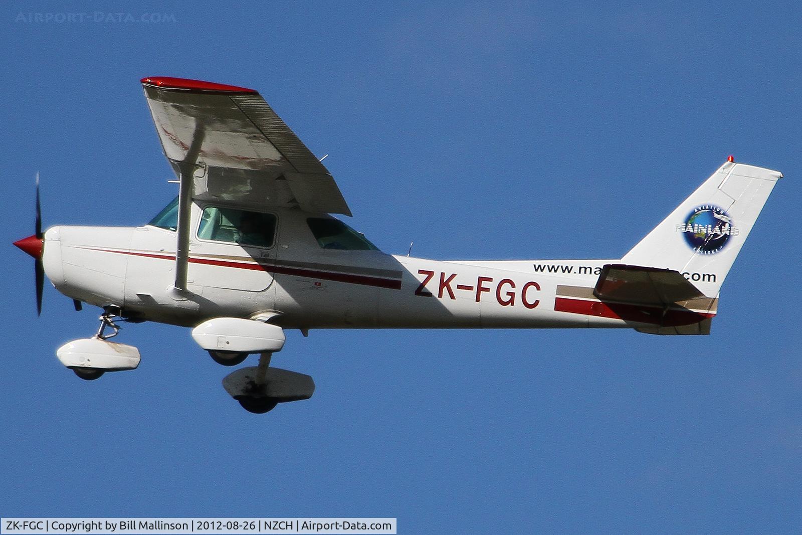ZK-FGC, Cessna 152 C/N 15282207, great day for it