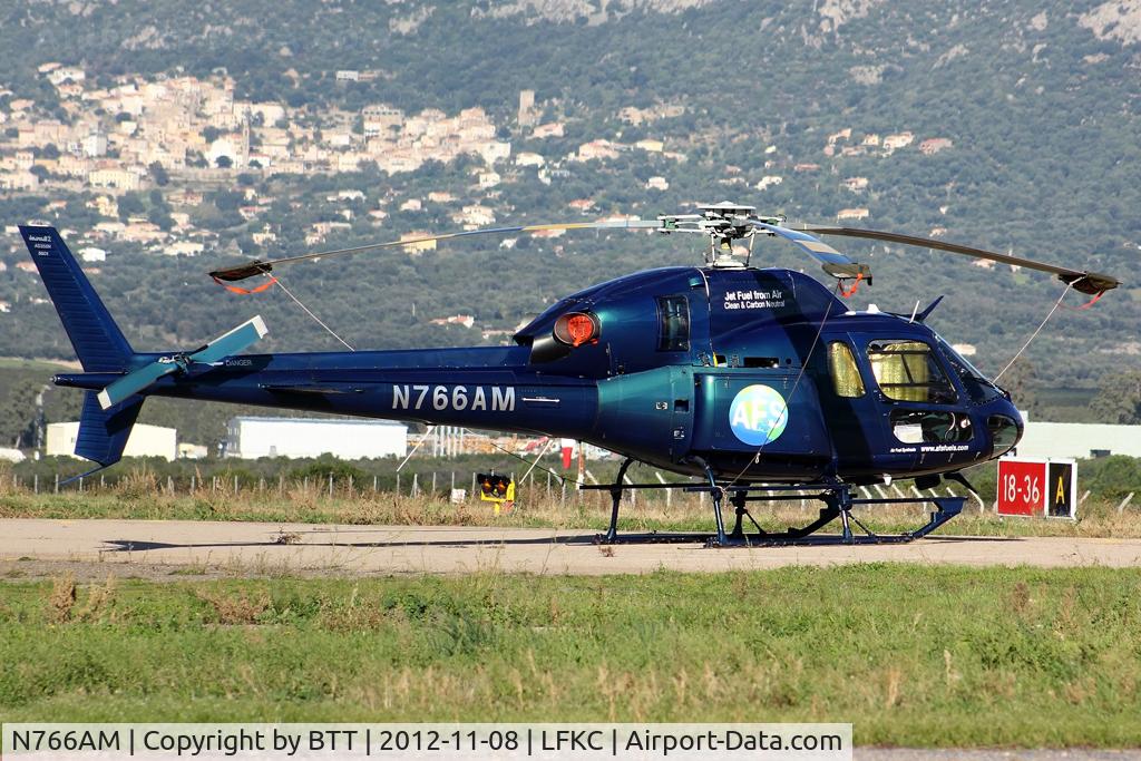 N766AM, 1996 Eurocopter AS-355N Twinstar C/N 5601, Parked