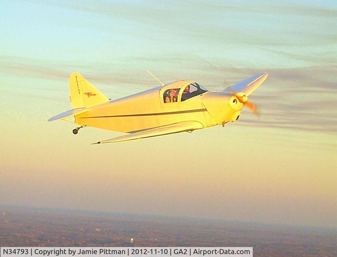 N34793, 1941 Superior Culver LFA C/N 246, Air-to-Air photo at PeachState Veteran's day Fly-In
Nov 10, 2012