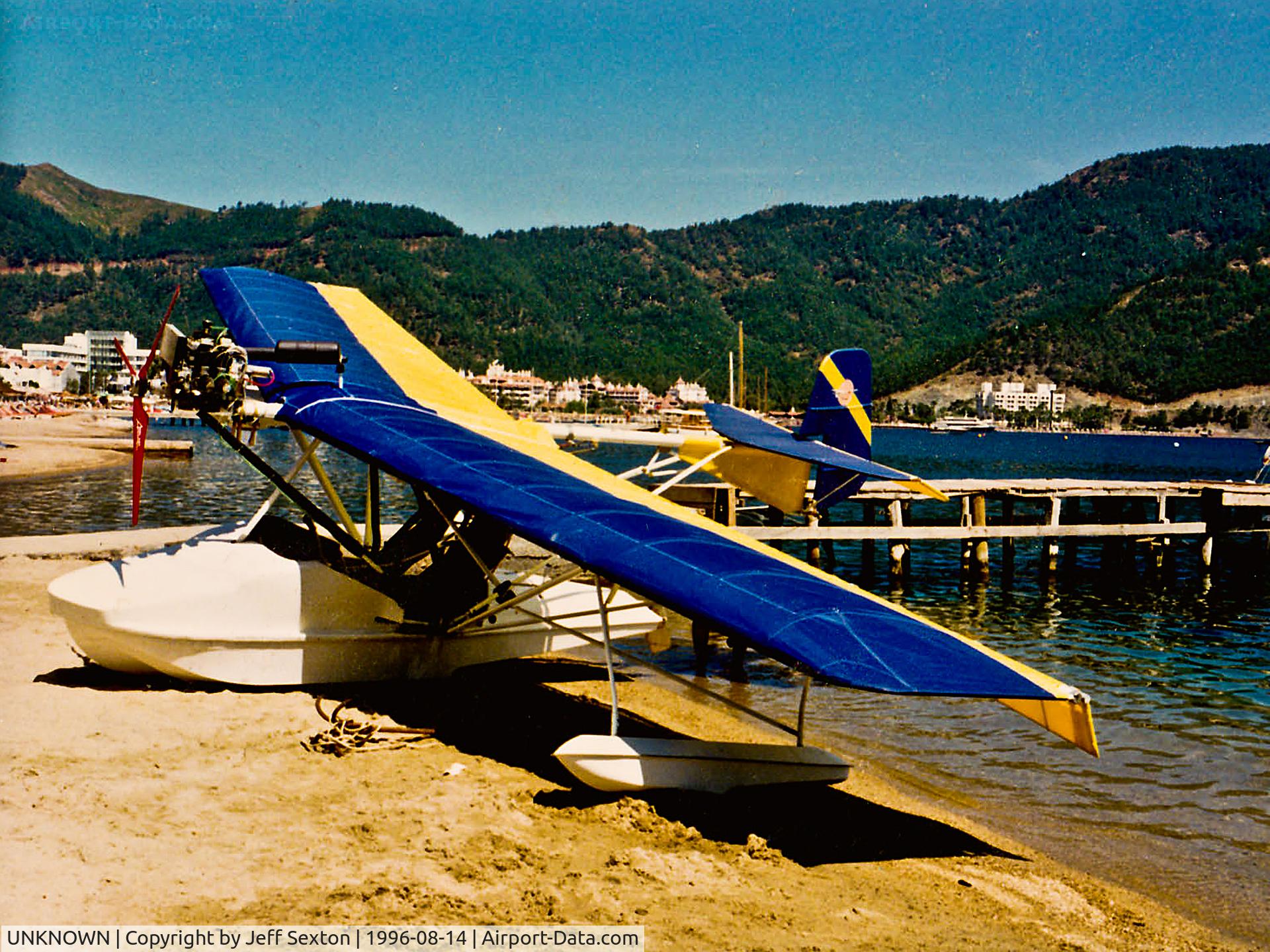 UNKNOWN, Miscellaneous Various C/N unknown, Microlight Float plane on Marmaris Beach, Turkey
