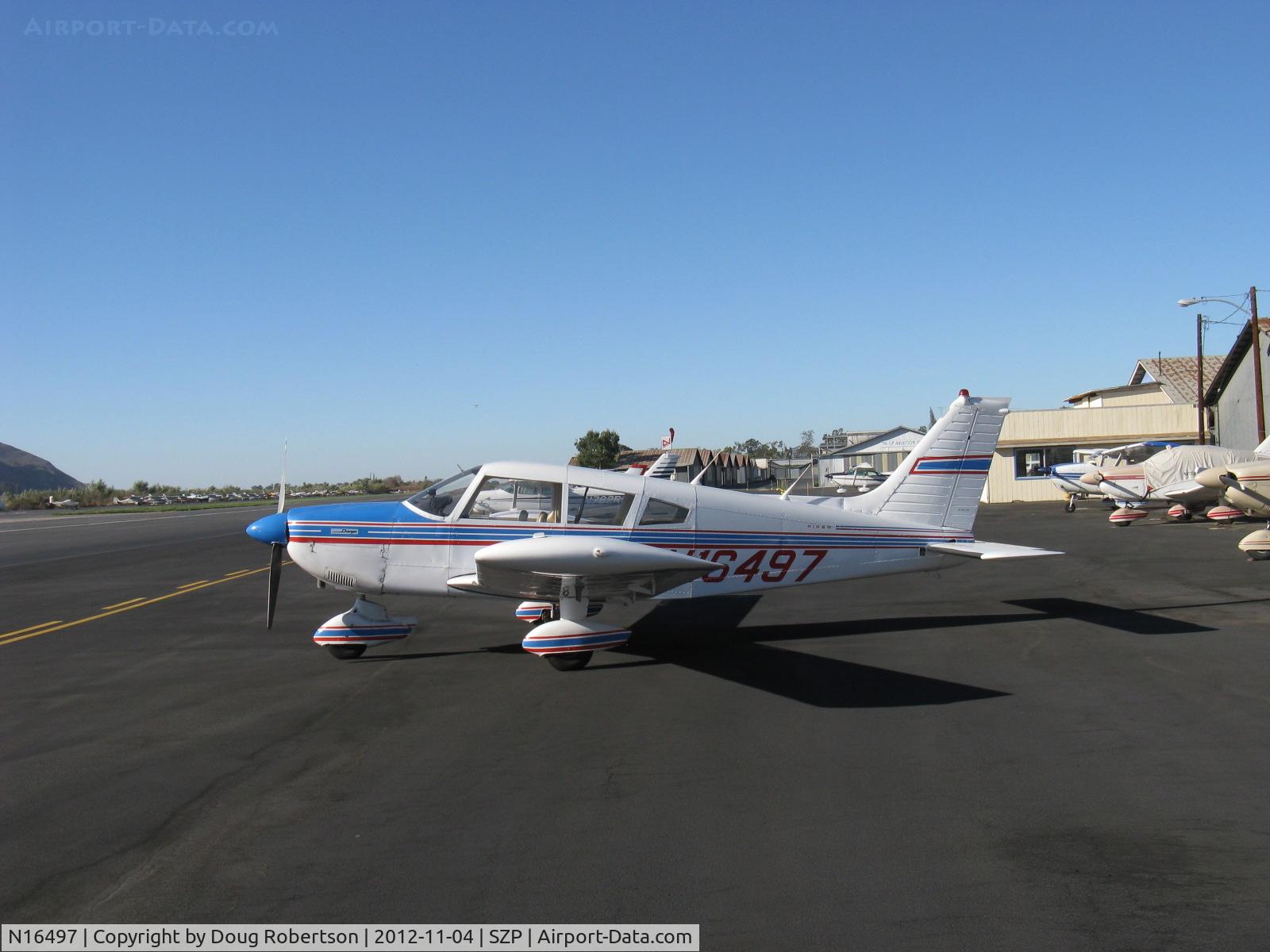 N16497, 1973 Piper PA-28-235 Cherokee Charger C/N 28-7310101, 1973 Piper PA-28-235 CHEROKEE CHARGER, Lycoming O-540-D4B5 235 Hp