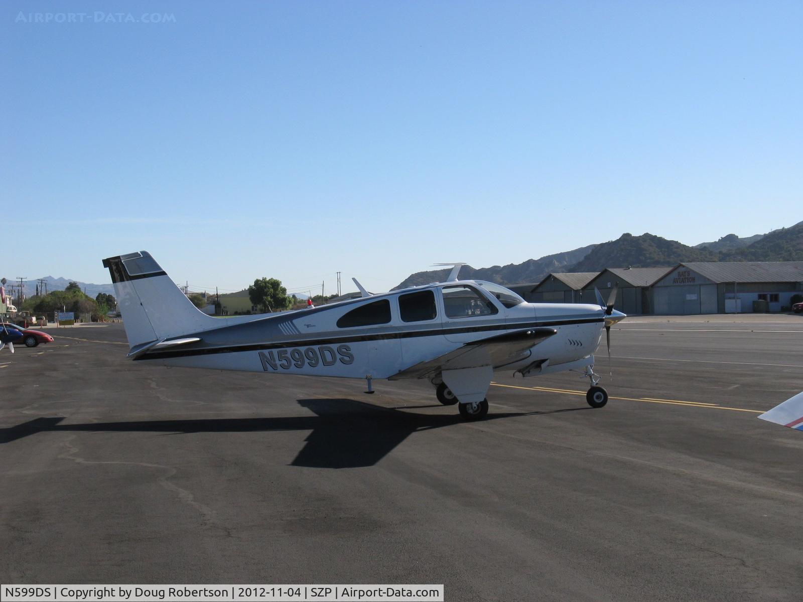 N599DS, 1967 Beech E33A Bonanza C/N CE-182, 1967 Beech E33A BONANZA, Continental IO-520-B 285 Hp