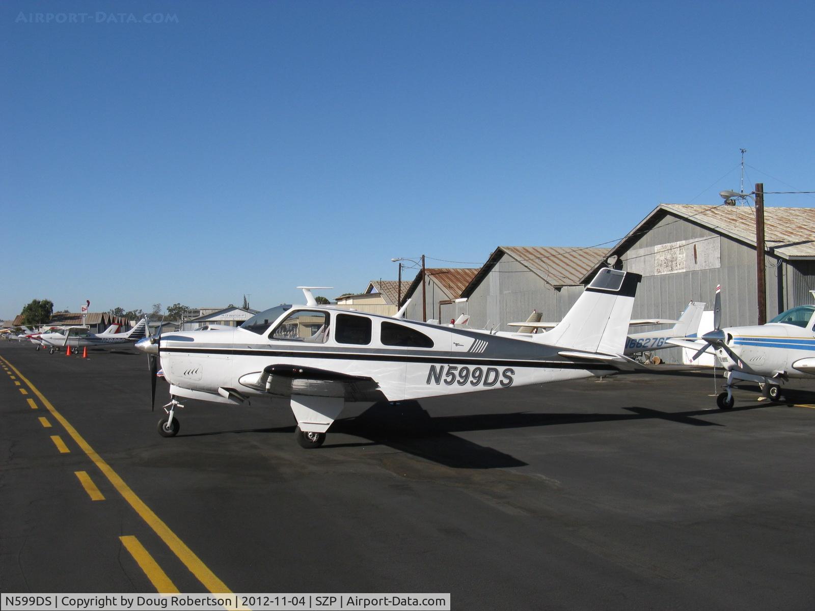 N599DS, 1967 Beech E33A Bonanza C/N CE-182, 1967 Beech E33A BONANZA, Continental IO-520-B 285 Hp
