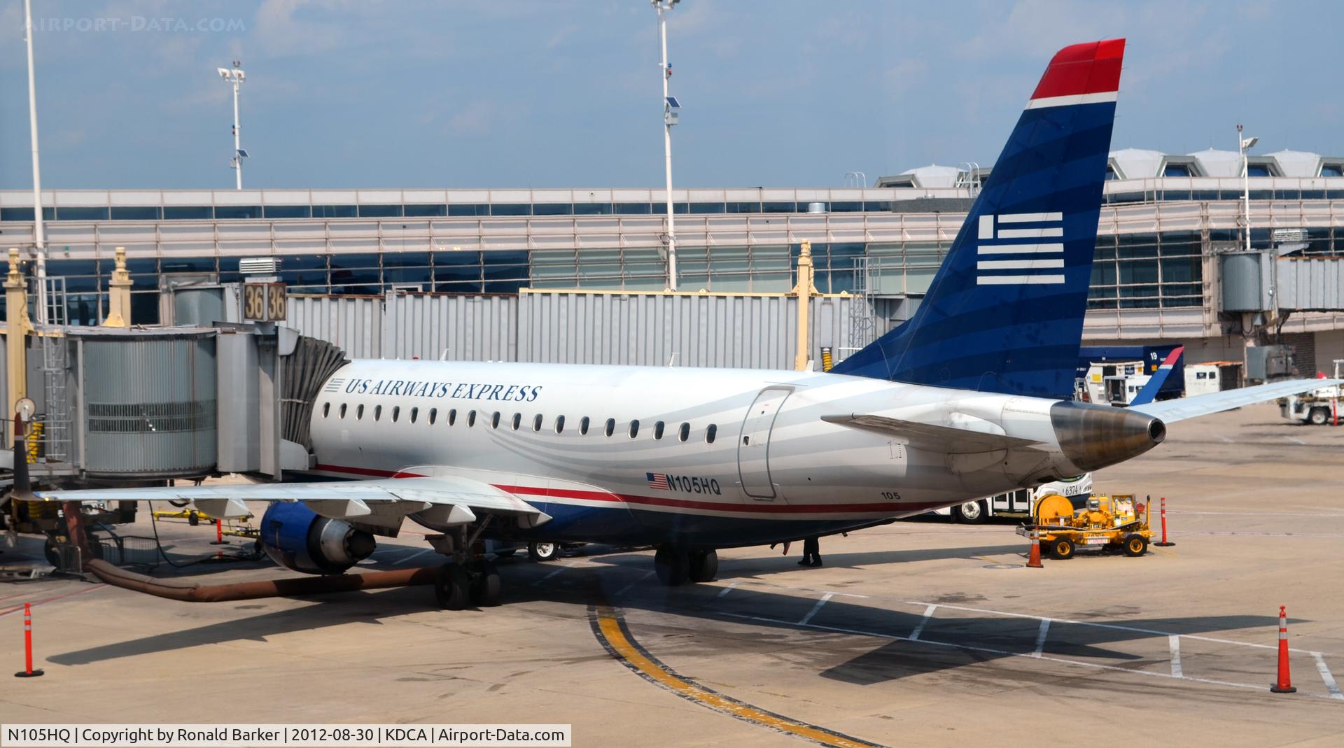 N105HQ, 2007 Embraer 175LR (ERJ-170-200LR) C/N 17000163, DCA, VA