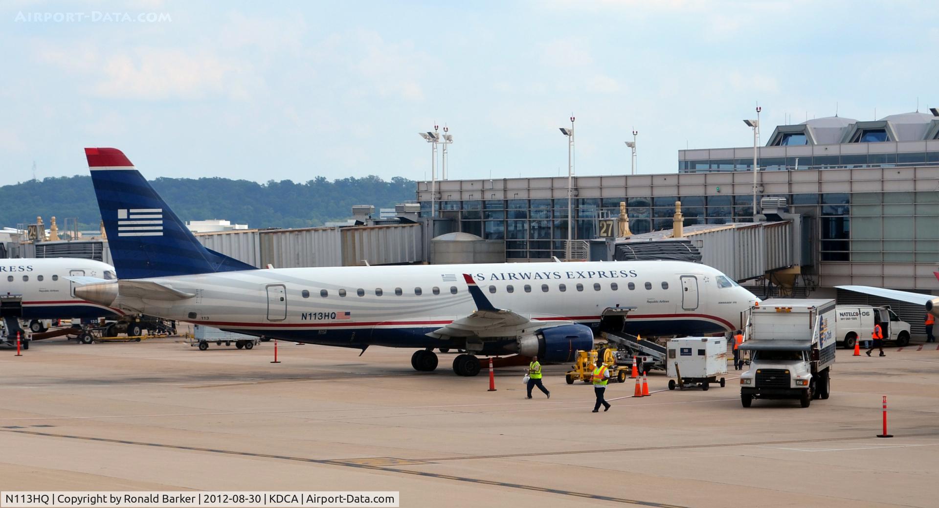 N113HQ, 2007 Embraer 175LR (ERJ-170-200LR) C/N 17000177, DCA, VA