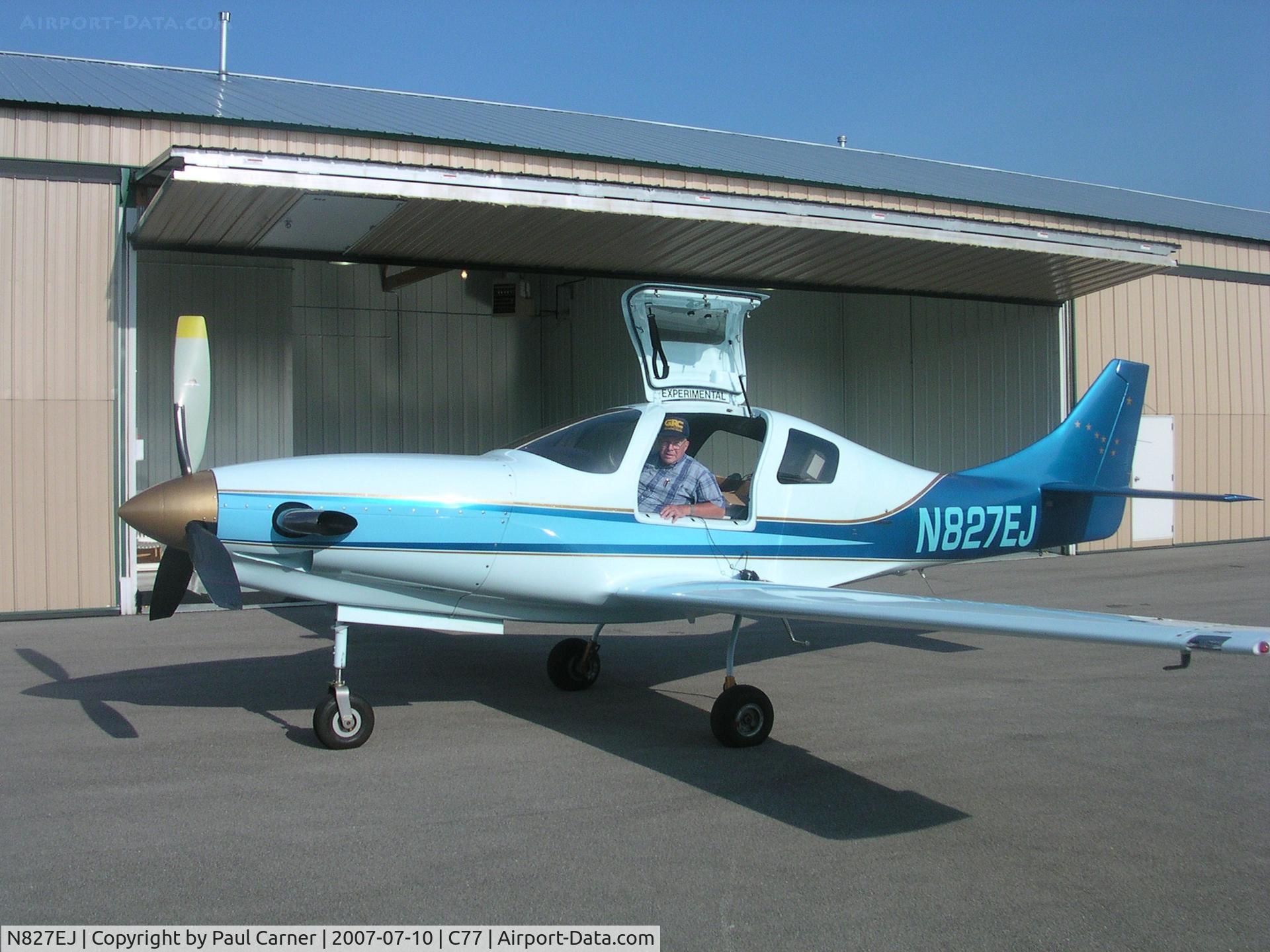 N827EJ, 2004 Lancair IV-P, c/n 82987, Lancair - 4 Turbine
Builder / Pilot  Jim Carner
Fairbanks, Alaska