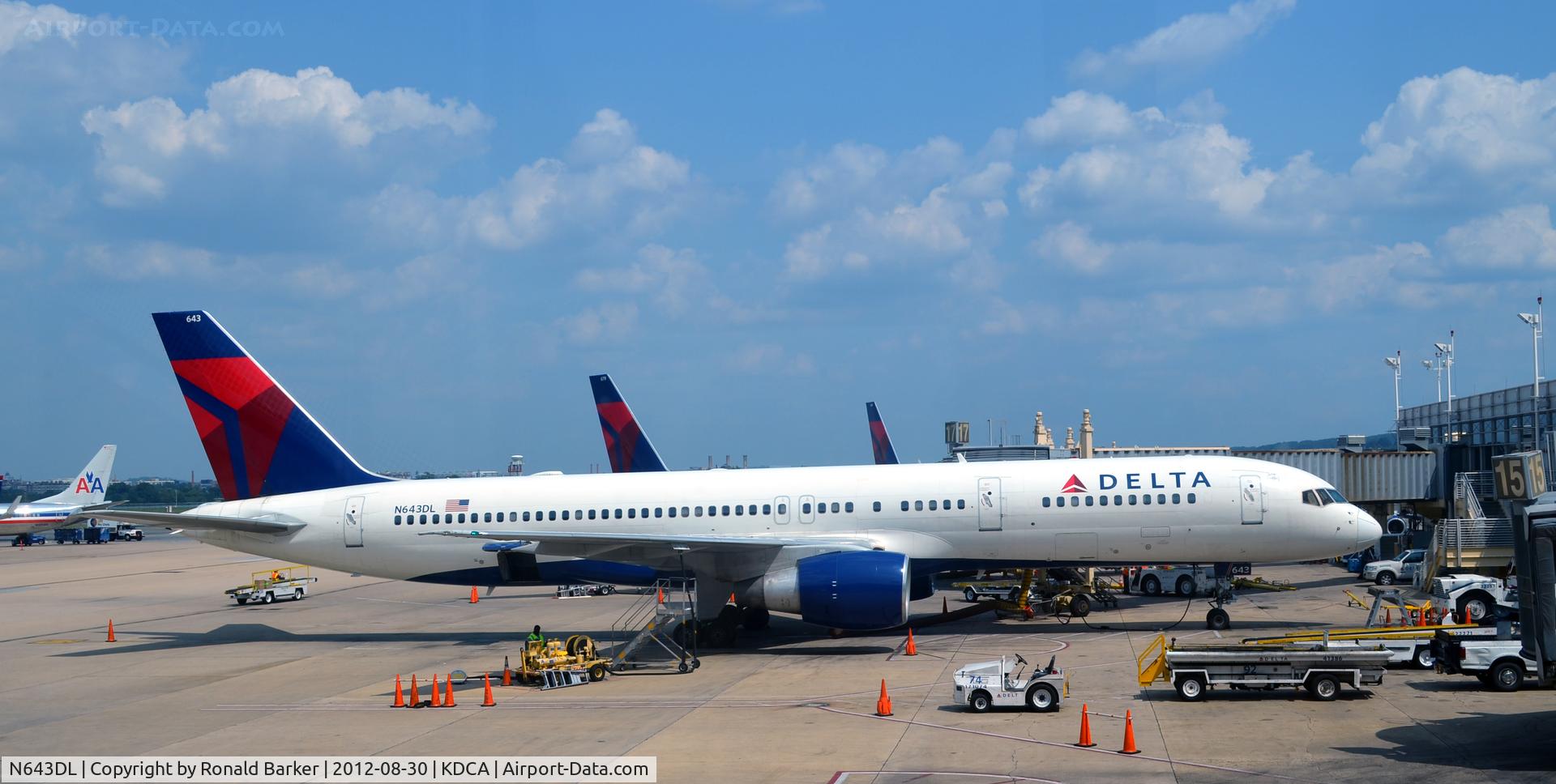 N643DL, 1989 Boeing 757-232 C/N 23997, DCA, VA