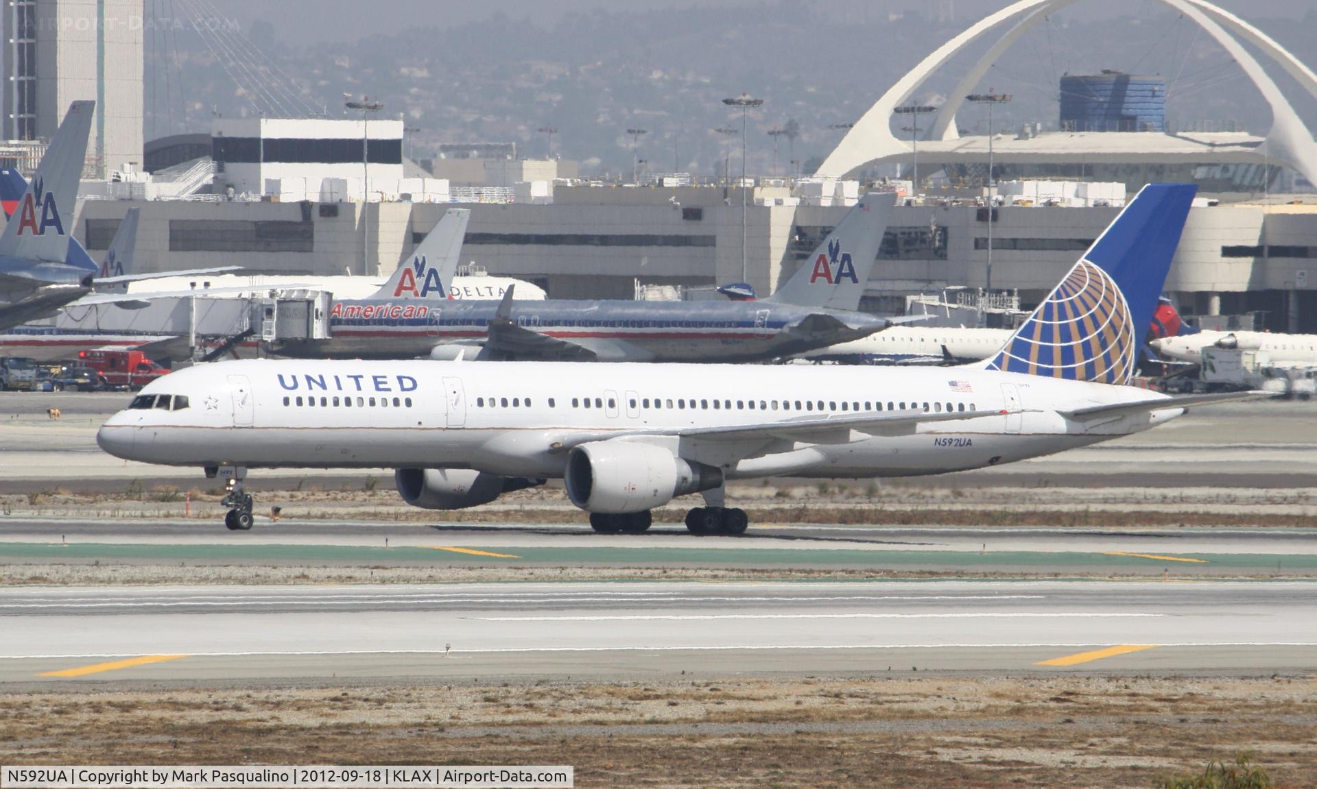 N592UA, 1996 Boeing 757-222F C/N 28143, Boeing 757-200