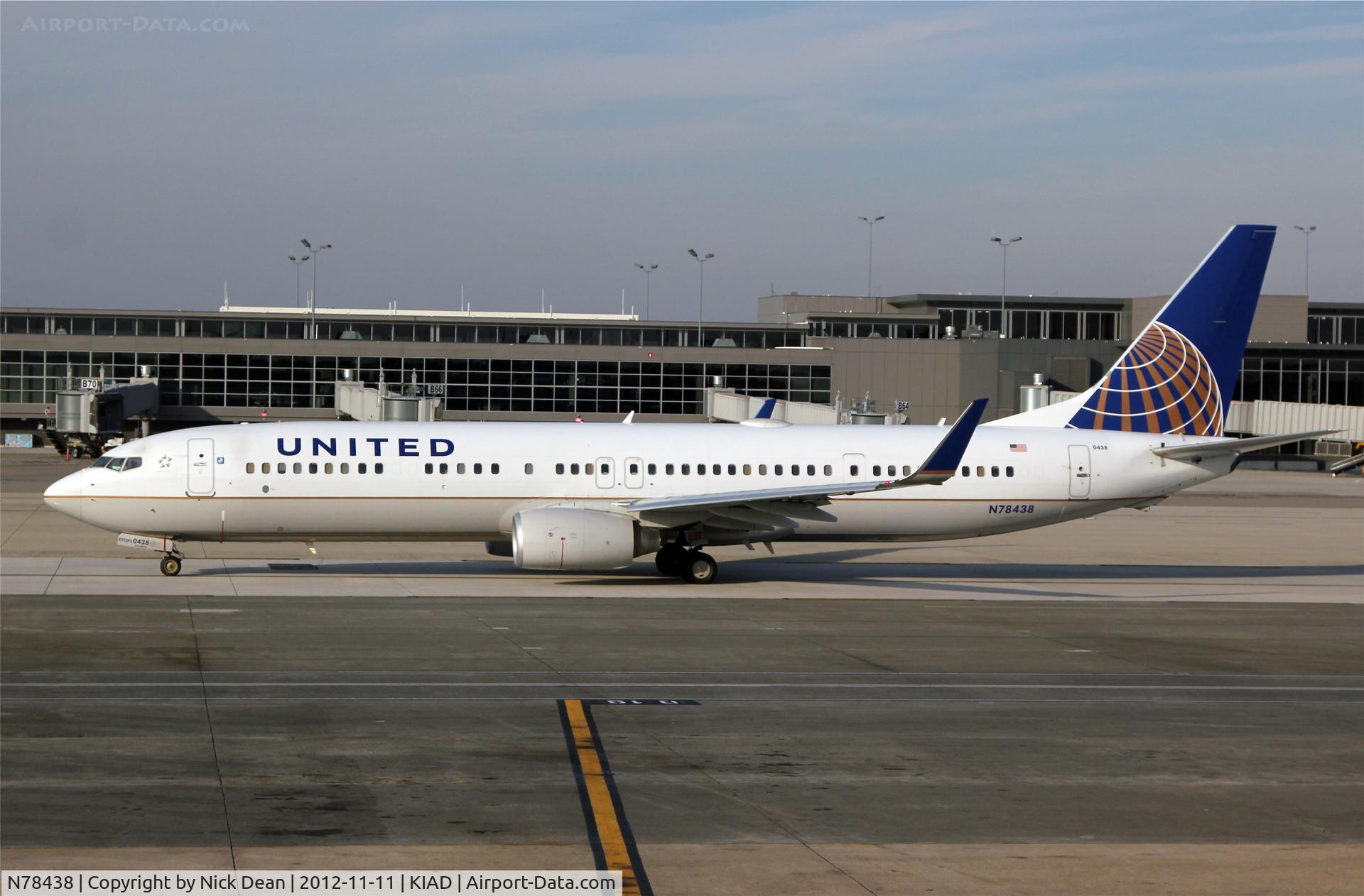 N78438, 2009 Boeing 737-924/ER C/N 33533, KIAD/IAD