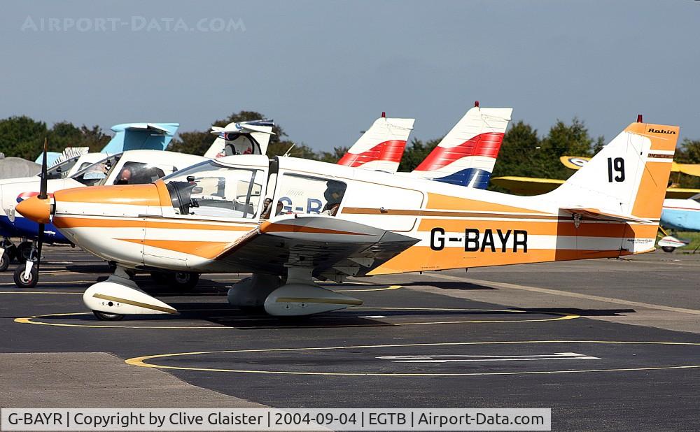 G-BAYR, 1973 Robin HR-100-210 Safari C/N 164, Originally owned to, Harp-Air Ltd in January 1974 and currently in private hands since June 2005.