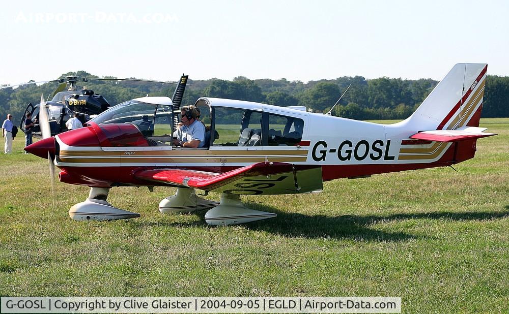 G-GOSL, 1990 Robin DR-400-180 Regent Regent C/N 1974, Ex: G-BSDG > G-GOSL - Originally owned to, Aeromarine Ltd in March 1990 as G-BSDG.Currently in private hands since January 2002 as G-GOSL.